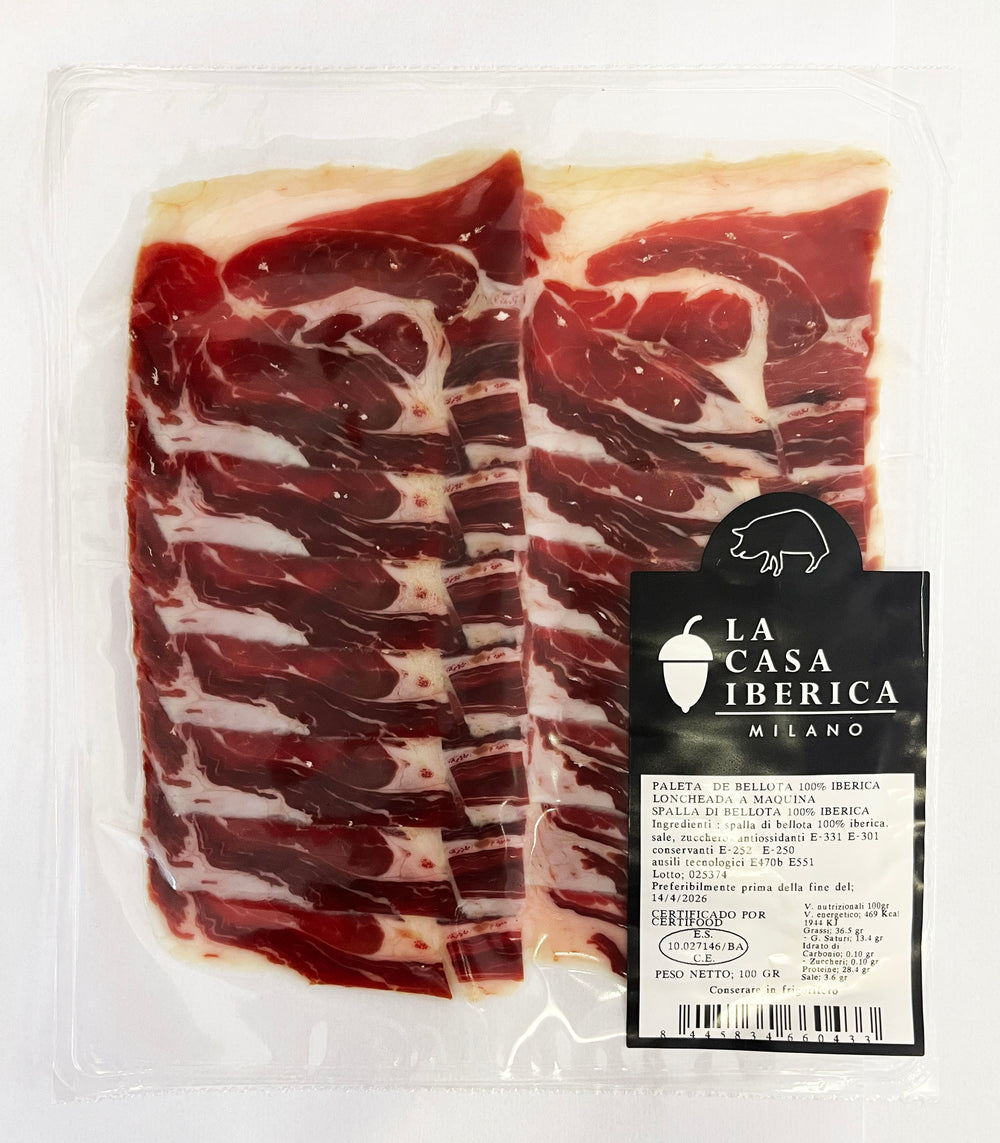 Spalla Iberica Pata Negra - 100% Bellota - 100g