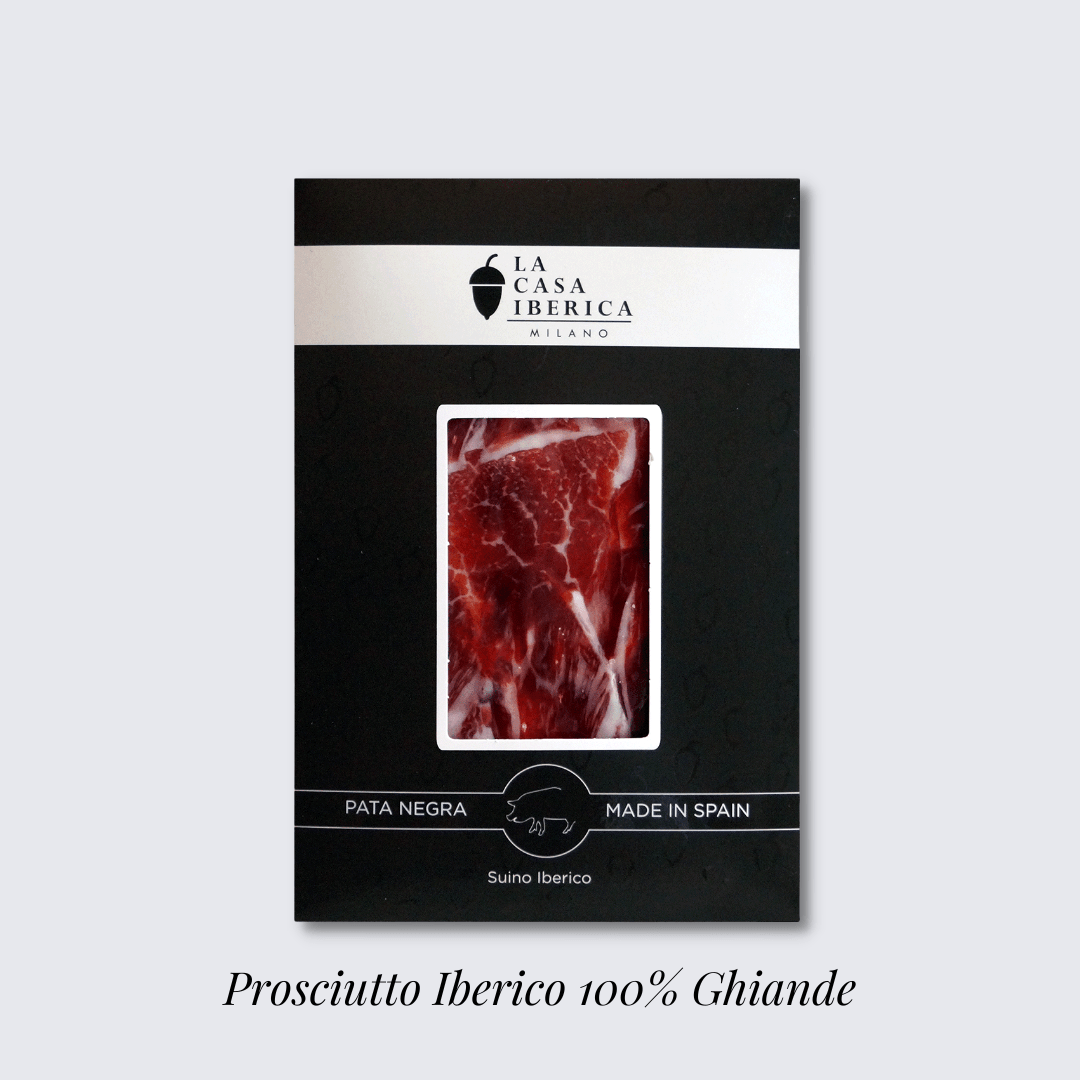 Scatola Affettati Iberici - 10 x 100gr/cad - La Casa Iberica Milano
